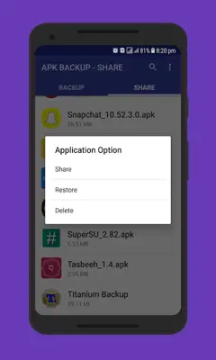 APK Backup - Share android App screenshot 4